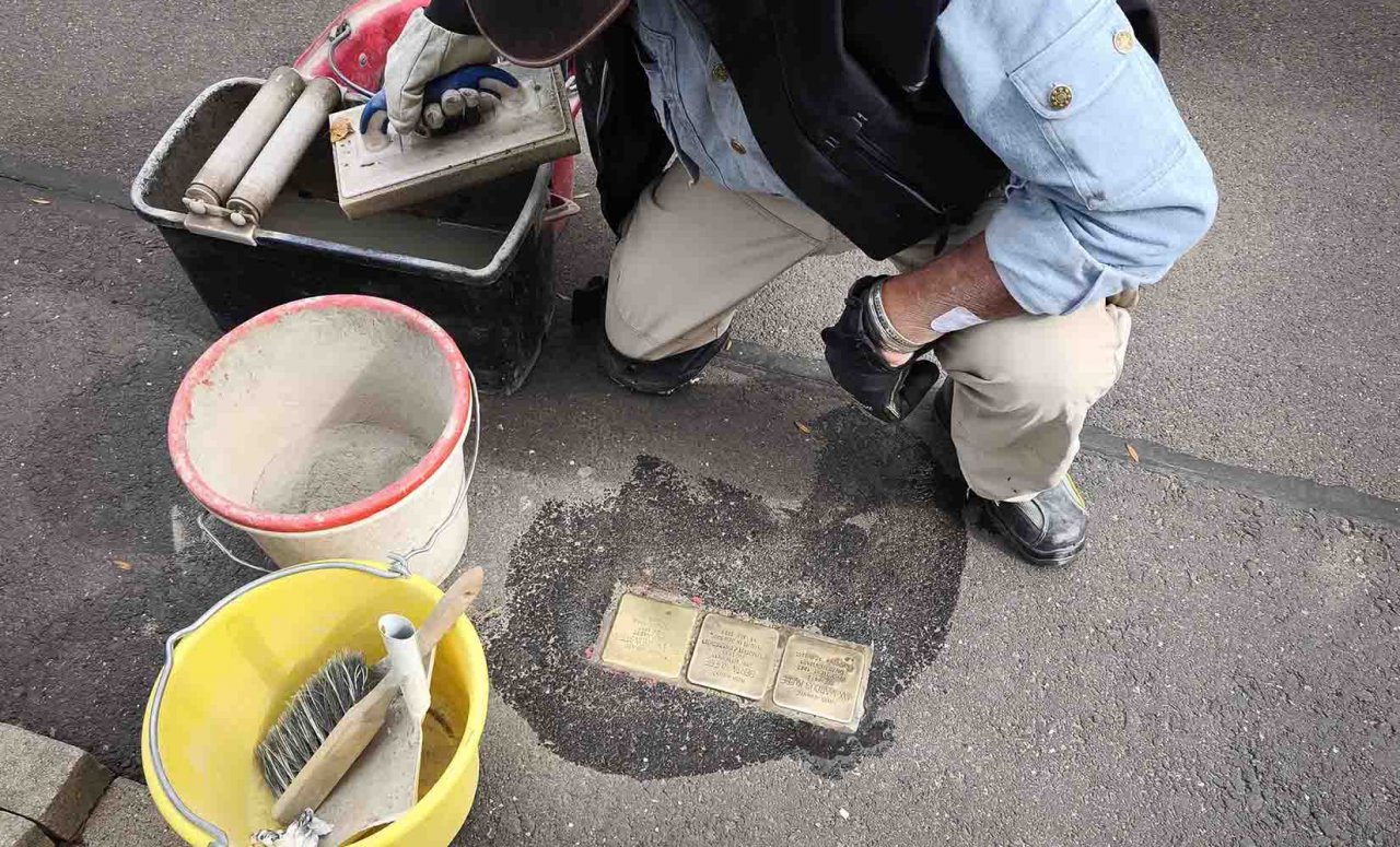 Wir erinnern! – Stolpersteinverlegung
